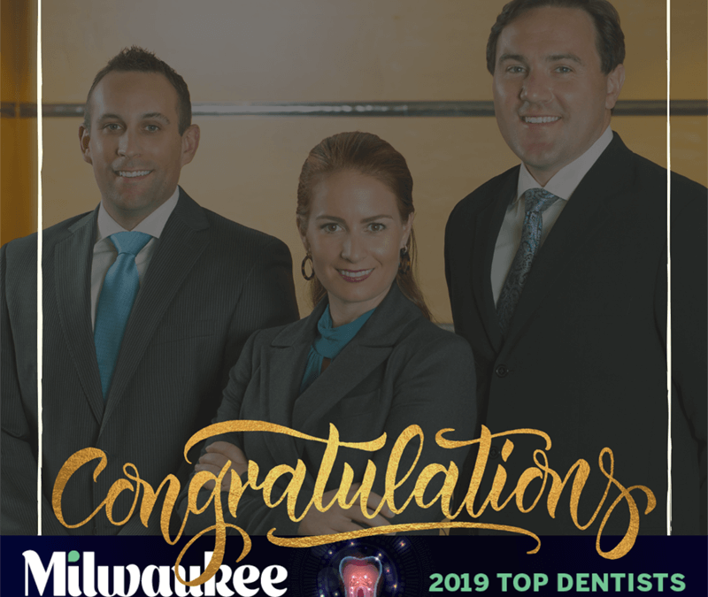 Three Meridian Endodontics, Periodontics and Implant Dentistry Providers Named As Milwaukee Magazine’s TOP Dentists 2019.